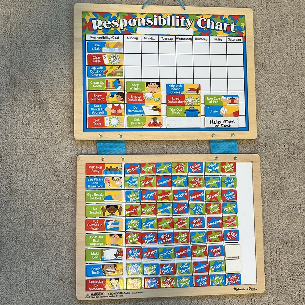 Melissa & Doug | Magnetic Responsibility Chart